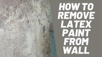 'Video thumbnail for How To Remove Latex Paint From Wall [4 Easy Methods]'
