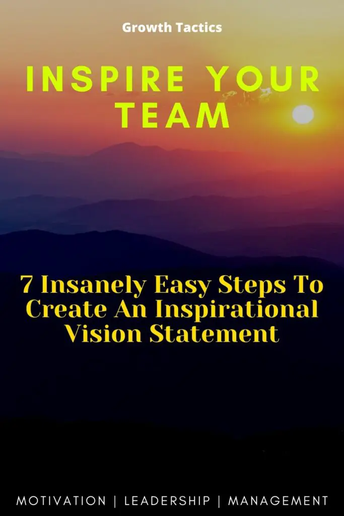 7 steps to create your company vision- Academy of High Achievers