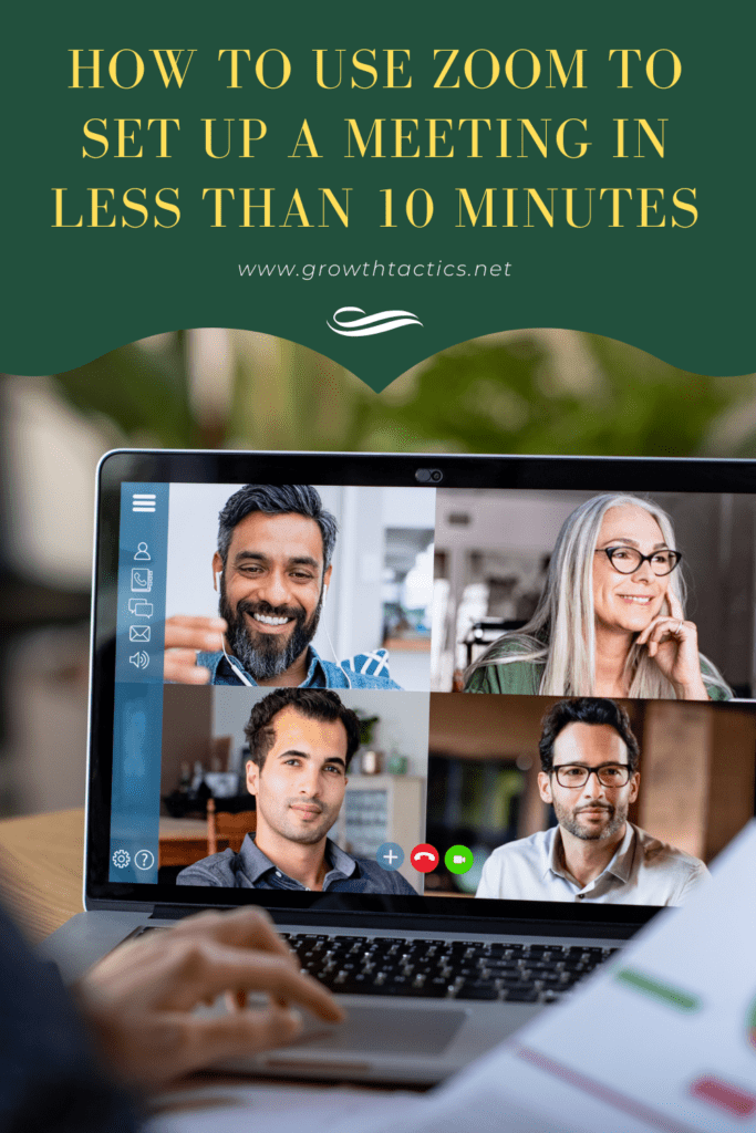 How To Use Zoom To Set Up A Meeting In Less Than 10 Minutes How to Use Zoom to Set up a Meeting in Less Than 10 Minutes Pin