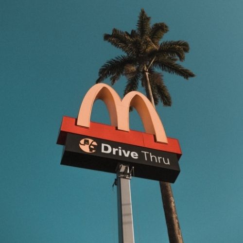 How To Write A Vision Statement In 7 Easy Steps Image of McDonalds sign for vision statement examples.