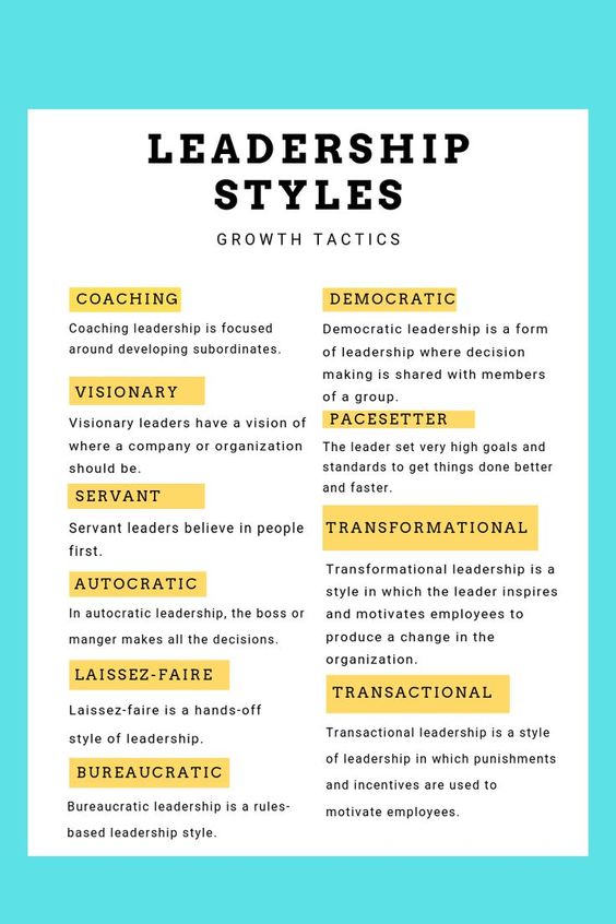 Want To Be A Better Leader 10 Types Of Leadership Styles