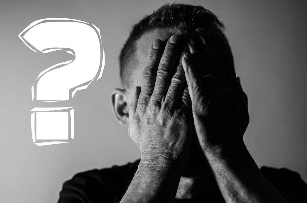13 New Supervisor Tips to Get Started On the Right Foot Image of a man covering his face representing a new supervisor, leader, boss, manager mistake for factors to avoid as a new supervisor section. Tips for a new supervisor.