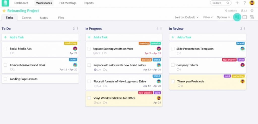 Which Team Management App Is Right For Your Team? 8 Best Apps Image of Redbooth team management app.