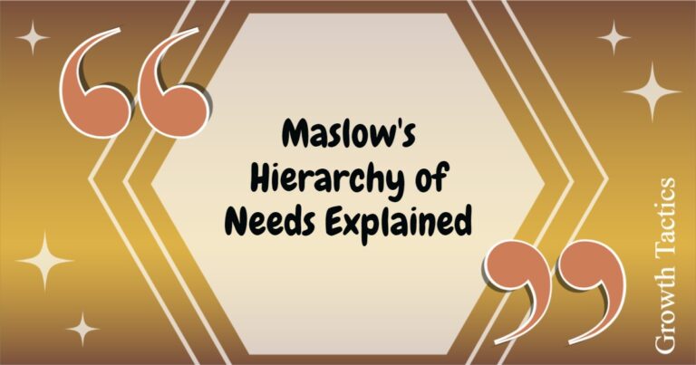 Maslow’s Hierarchy of Needs Explained: What Motivates People