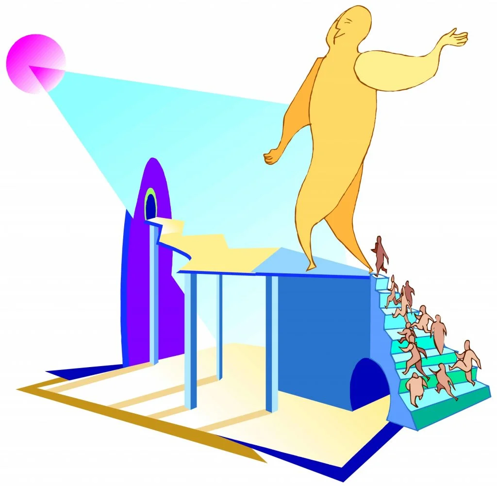 Situational Leadership Theory: Adapt Your Style to Win Image of a leader, manager, boss, or supervisor directing employees, subordinates, and followers for situational leadership theory examples.