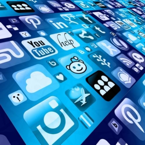 Image of various app icons.