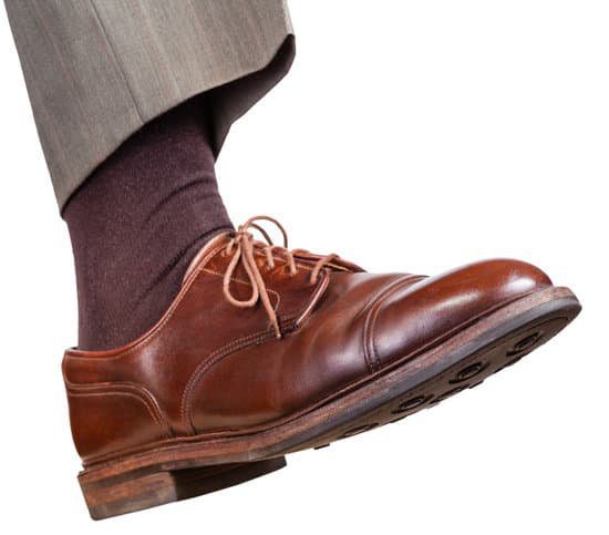 A picture of the right foot.