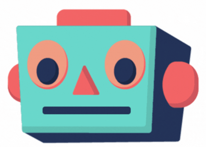 What Is Strategic Leadership and Management? How to Use It Moving robot GIF.