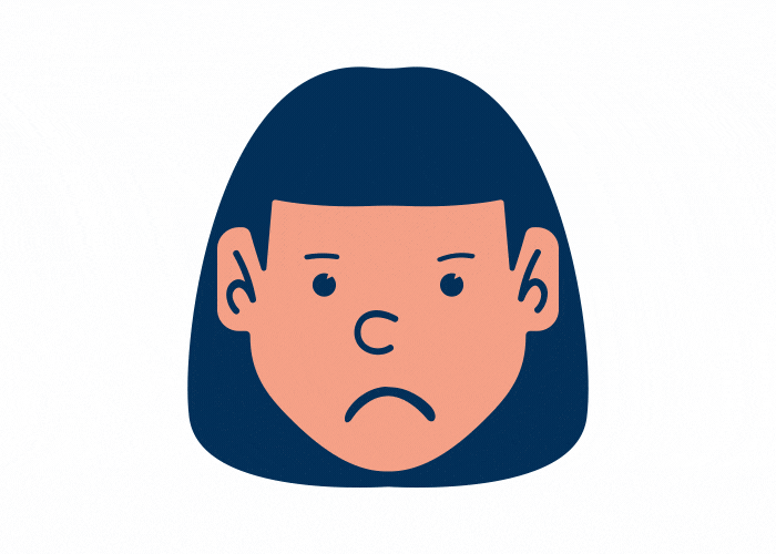 13 Body Language Examples: Understanding the Secrets Head shaking GIF.