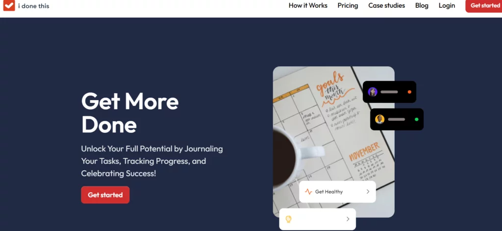 7 Free Online Goal Tracker Sites to Achieve Results I Done This Goal Tracking App