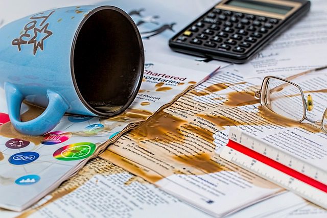 How to Respect Yourself: 10 Tips to Build Self-Respect Spilt coffee on work papers