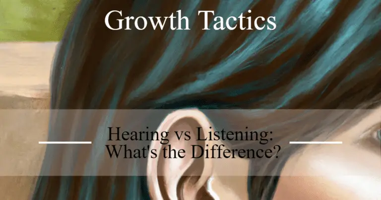 Hearing vs Listening: Is There Really a Difference?