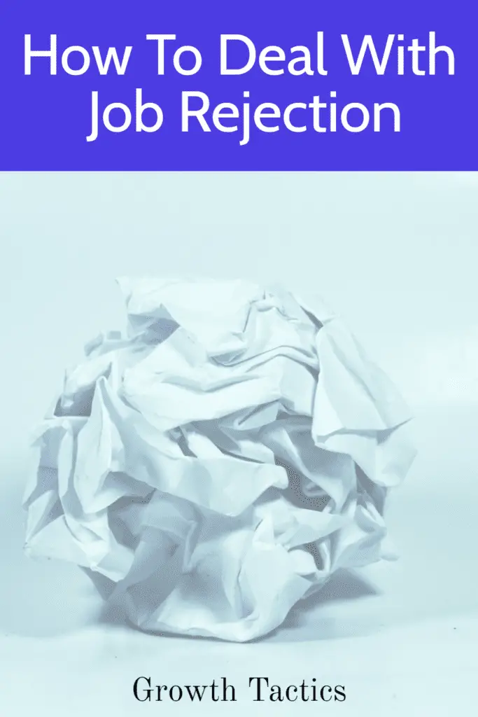 How To Deal With Job Rejection