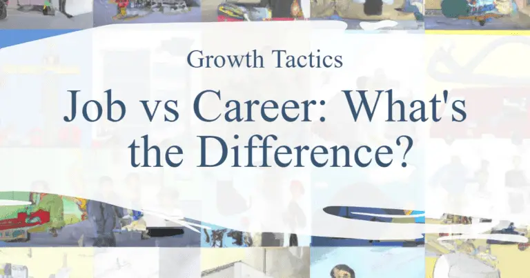 Job vs Career: Is There Really a Difference?