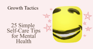 25 simple self care tips for mental health fbpost