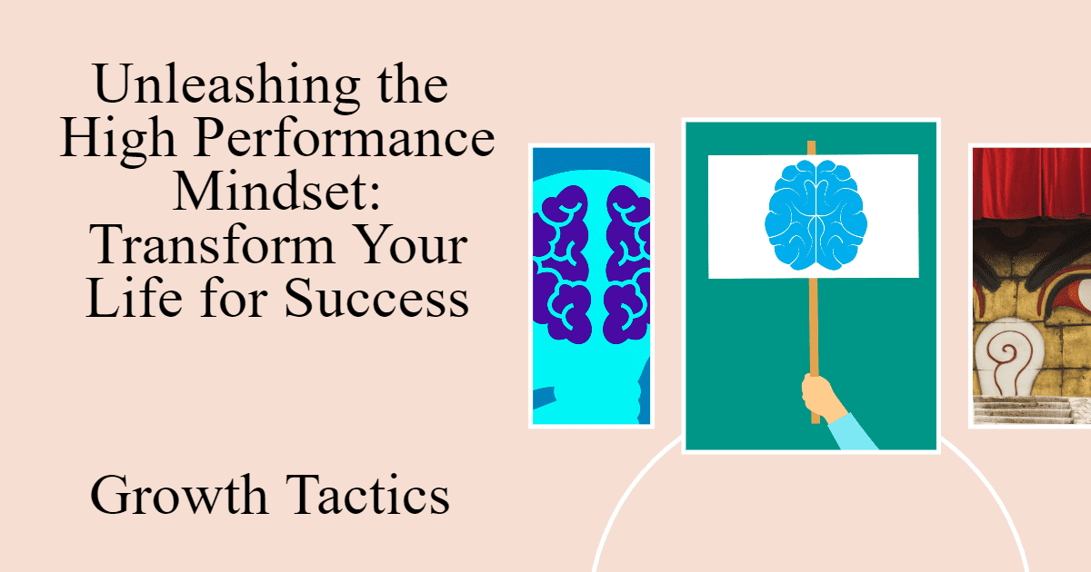 Unleashing the High Performance Mindset: Transform Your Life for Success