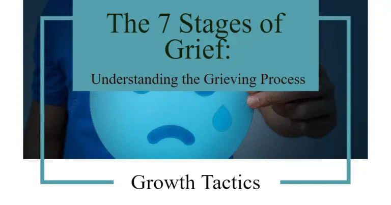 The 7 Stages of Grief: From Darkness to Healing