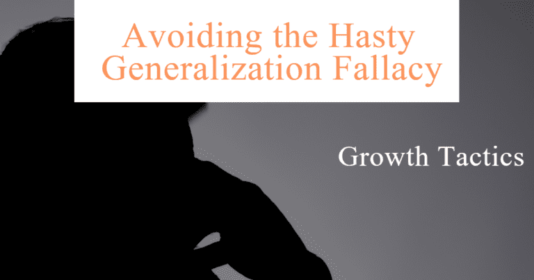 avoiding the hasty generalization fallacy dfmmu fbpost