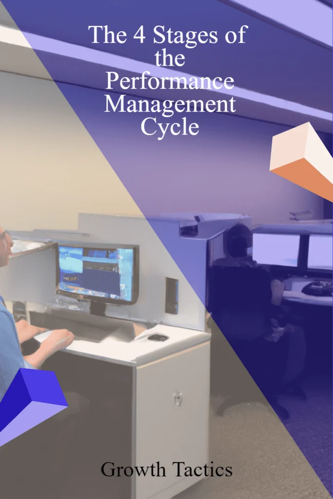 The 4 Stages of the Performance Management Cycle 4 stages of performance management pin