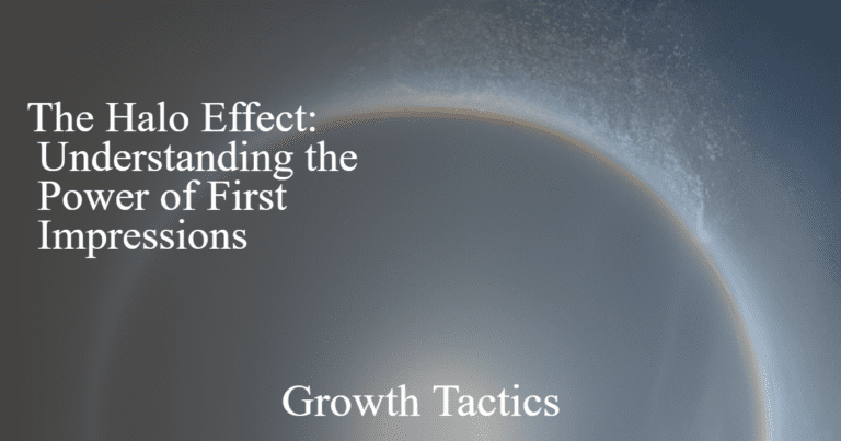 the halo effect understanding the power of first impressions 0bggf fbpost