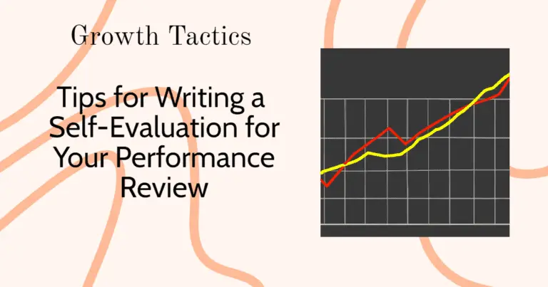 How to Write a Self-Evaluation for Your Performance Review