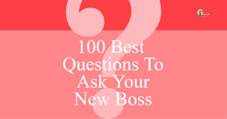 100 Best Questions To Ask Your New Boss