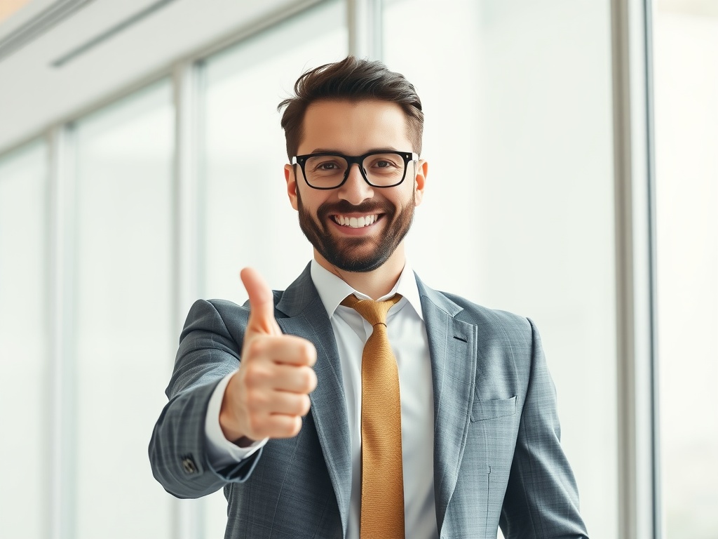 Exploring Adhocracy Culture: A Dimension of Organizational Culture a business man showing a thumbs up