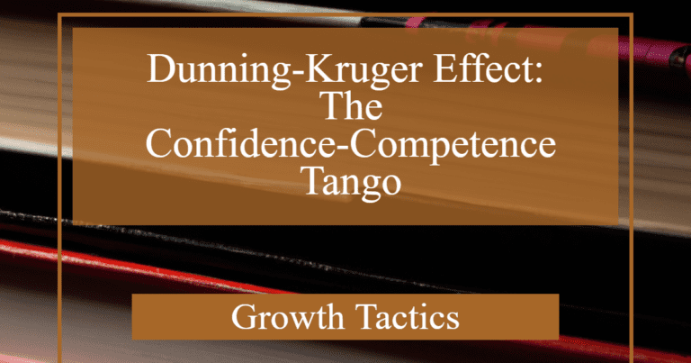 Dunning-Kruger Effect: The Confidence-Competence Tango