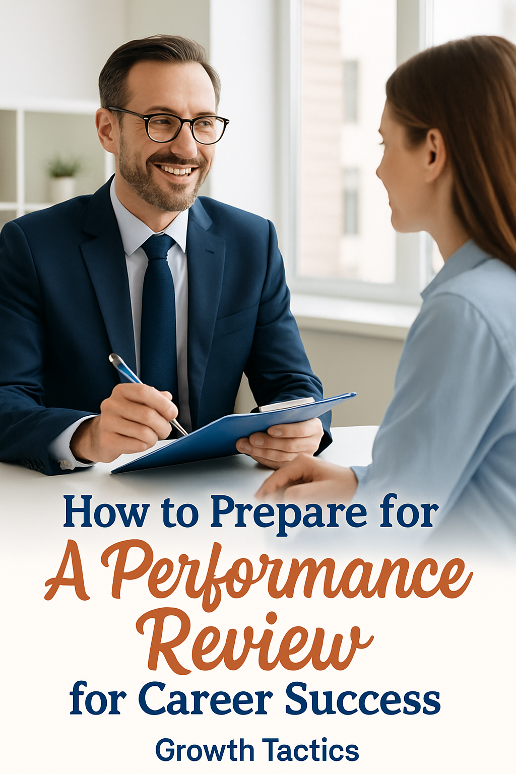how to prepare for a performance review pin