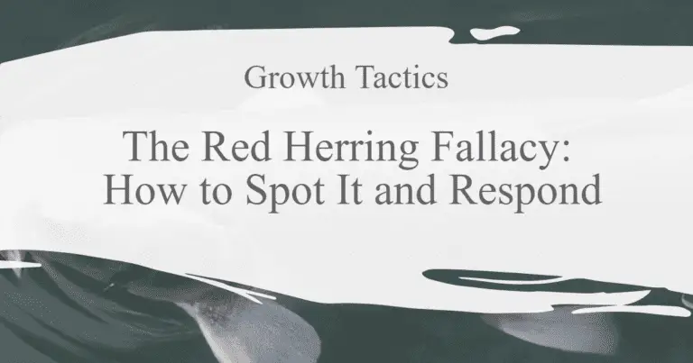The Red Herring Fallacy: How to Spot It and Respond