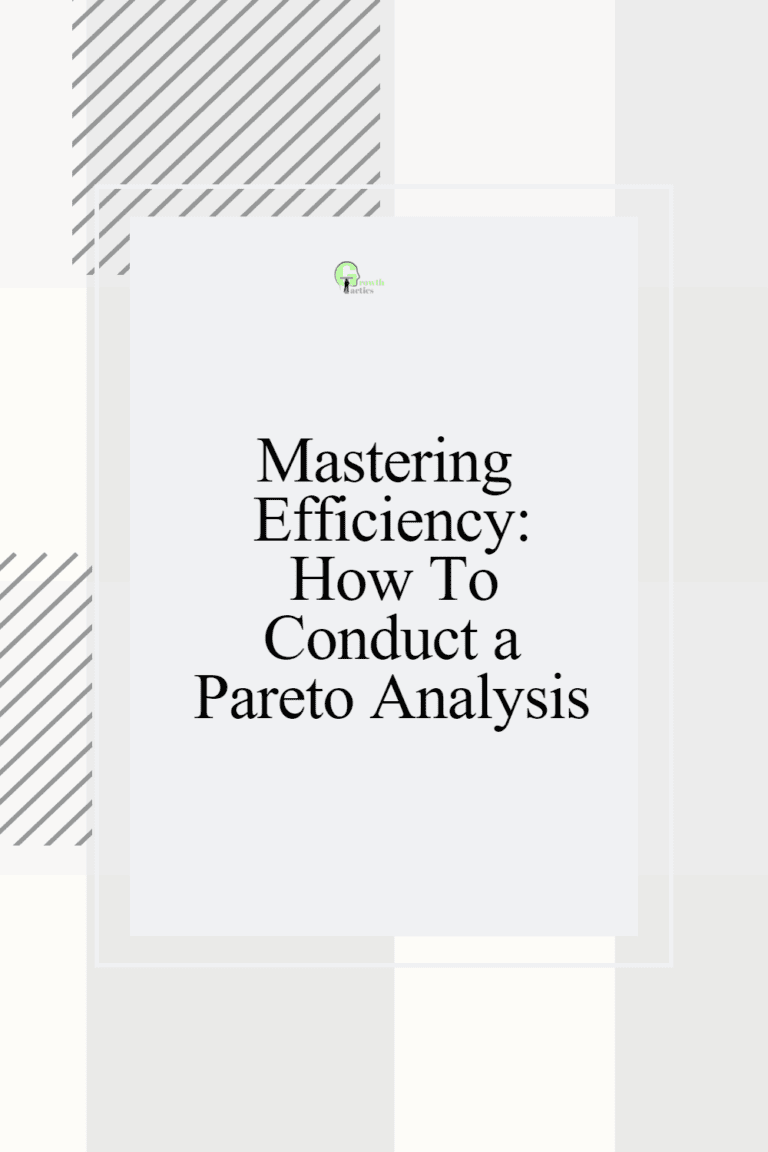 Mastering Efficiency: How To Conduct a Pareto Analysis