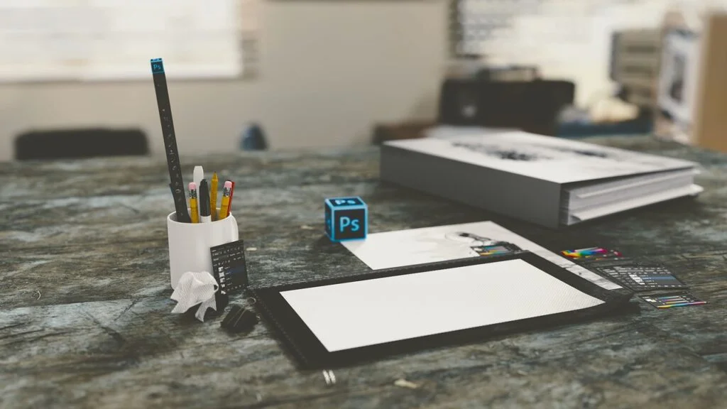 Mastering Efficiency: How To Conduct a Pareto Analysis clean desk with notebook on it to conduct a pareto analysis.