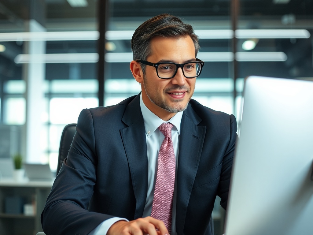 20 Great Workforce Planning Tools for Employee Management A business professional in a nice suit working on a computer using a workforce planning tool.