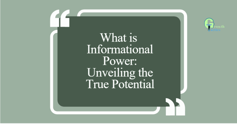 What is Informational Power in Leadership: Unveiling the Potential