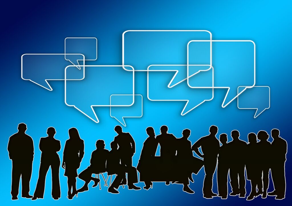 44 Small Group Discussion Topics to Keep the Conversation Going group, team, balloons