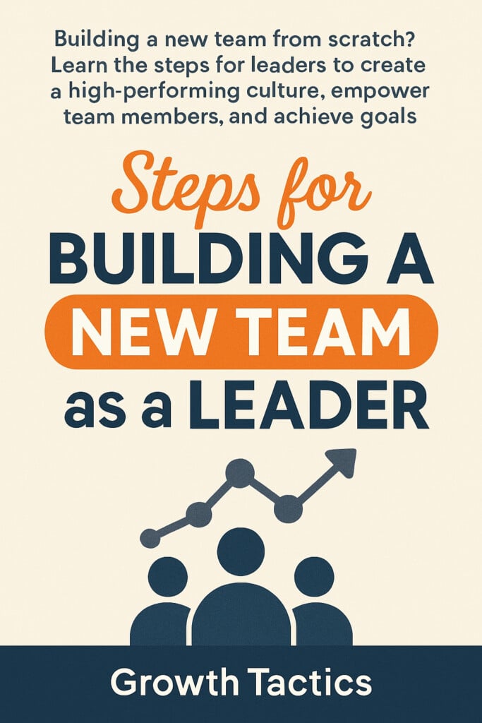 steps for building a new team pin
