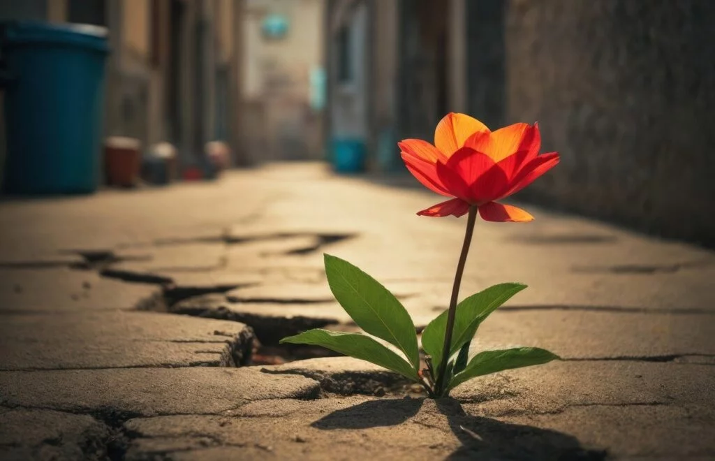 10 Famous Examples of Failure Before Success ai generated, flower, road