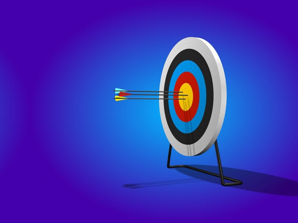 Motivation vs Discipline: Finding the Key to Achieving Your Goals arrows, target, range