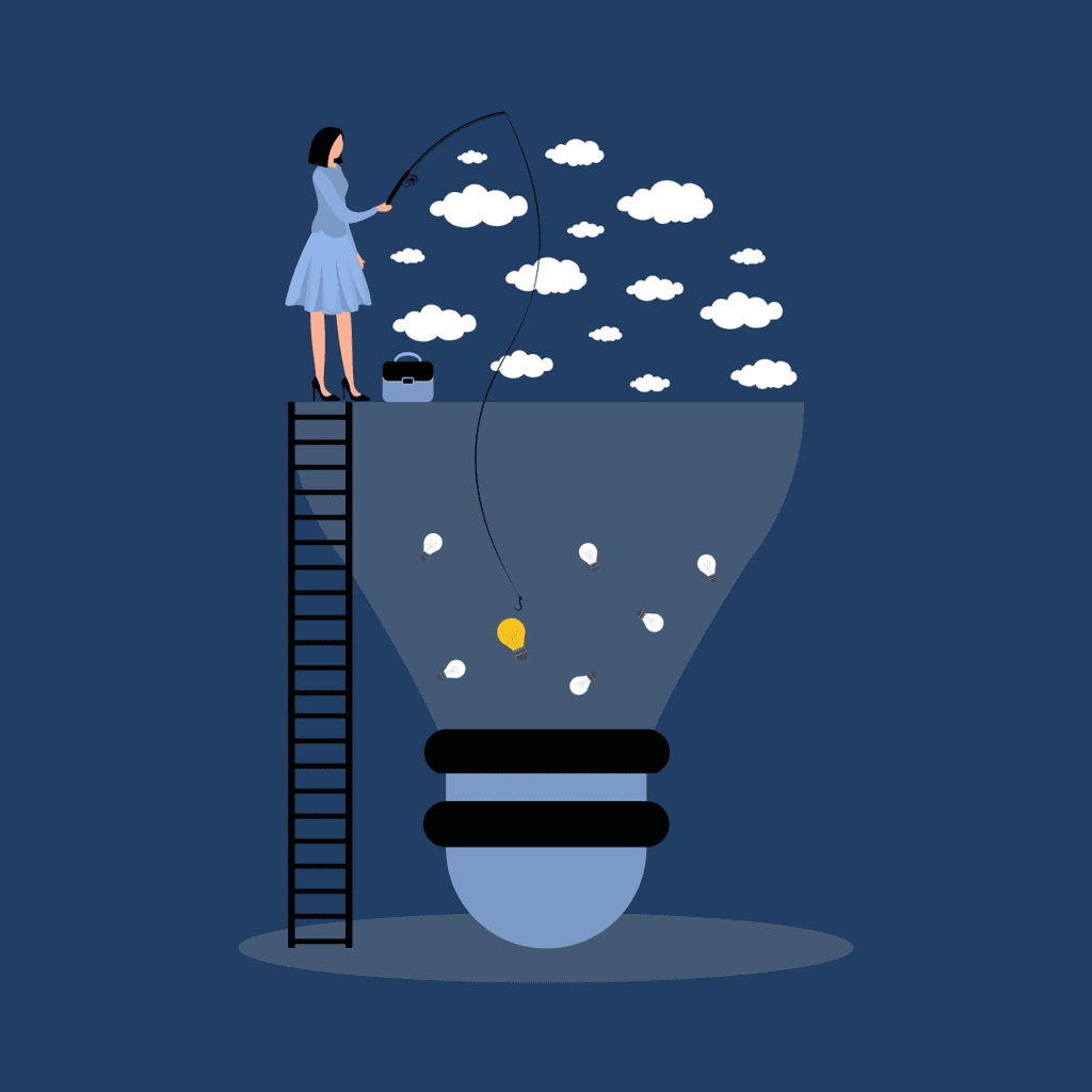 The Impact of Leadership Development on Companies: 10 Impacts woman, ladder, idea