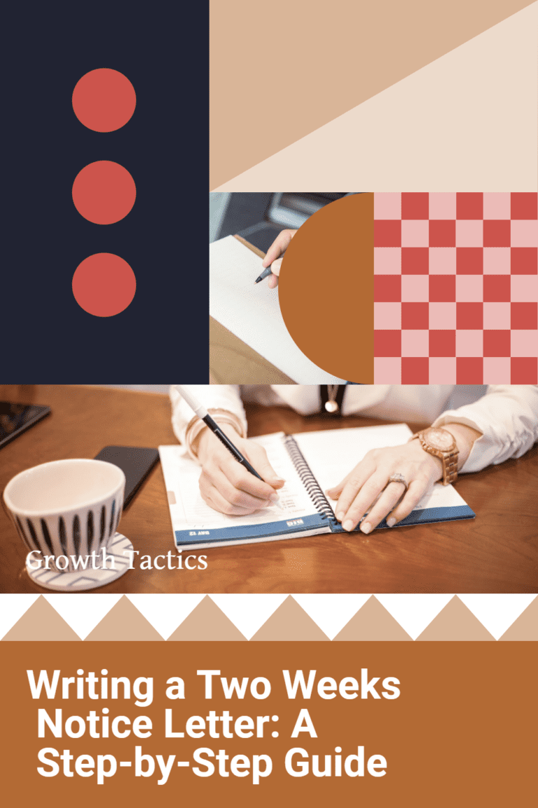 how to put 2 weeks notice in writing