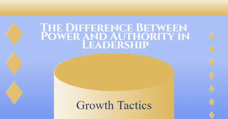 The Difference Between Power and Authority in Leadership