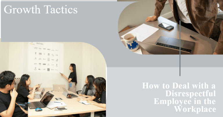 How to Deal with a Disrespectful Employee in the Workplace