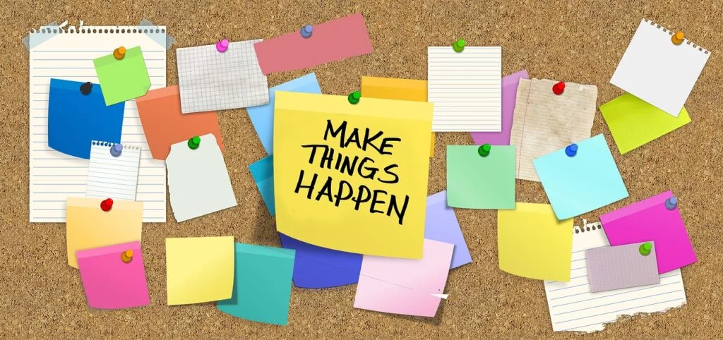 The Importance of Self-Awareness in Leadership to Become Better bulletin board, stickies, post-it-3127287.jpg