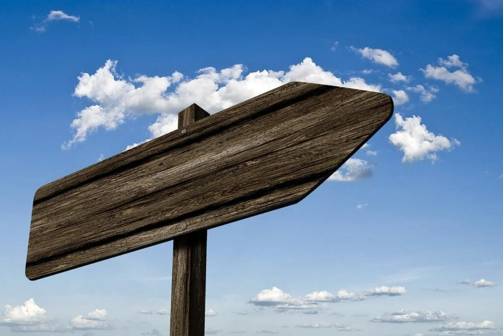 Developing a Strong Sense of Self to Build Self-Esteem sign representing the warning signs of low sense of self