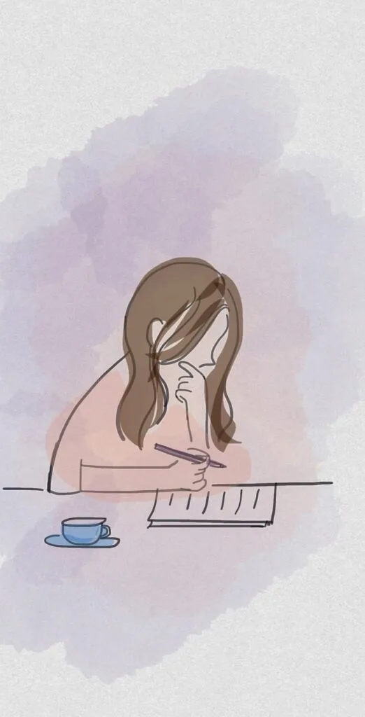 What is Metacognition? Thinking About Thinking Woman doing a self-assessment