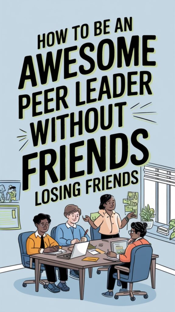 How to Be An Awesome Peer Leader Without Losing Friends How to Be An Awesome Peer Leader Without Losing Friends pin