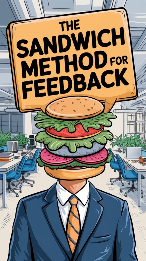 The Sandwich Method for Feedback: Insights and Best Practices The Sandwich Method for Feedback pin