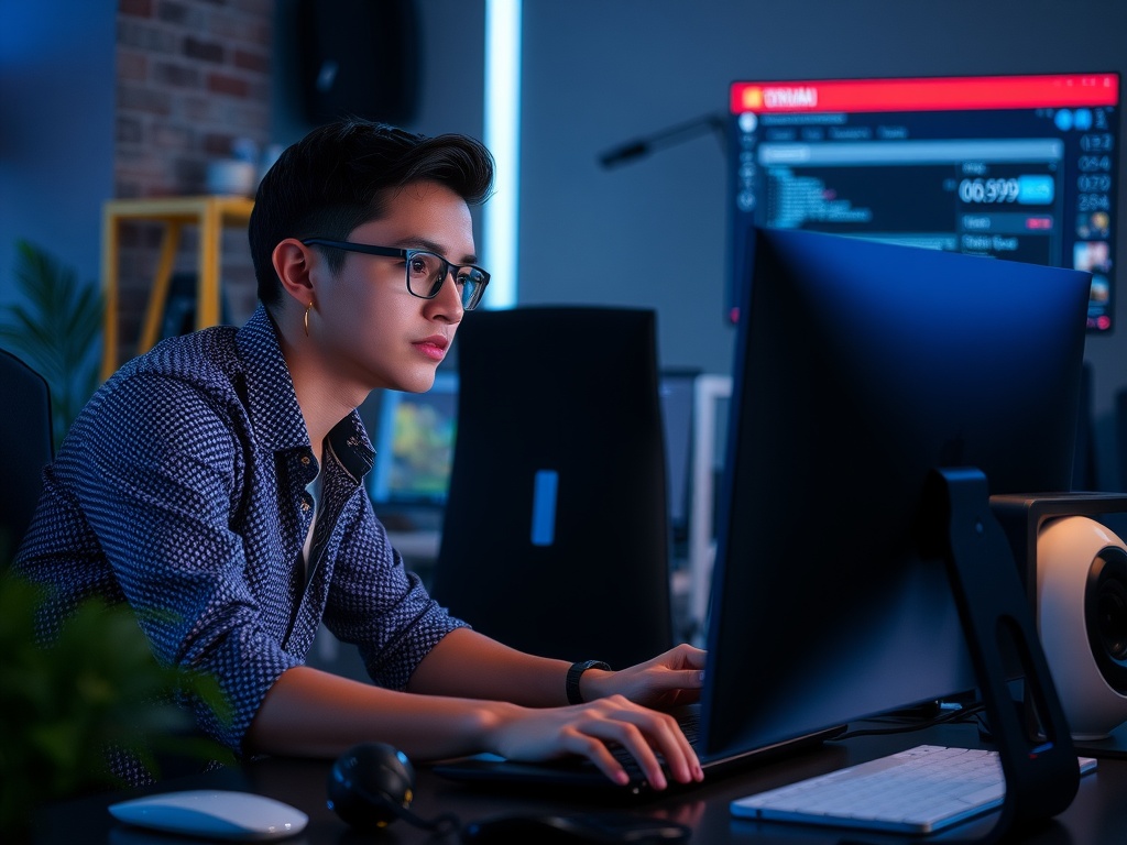 21 Effective Strategies to Stay Focused and Productive A person focused while working on a computer.