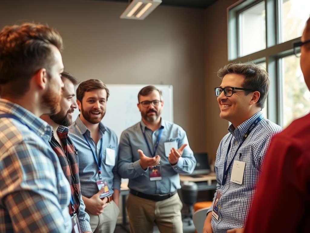 Dynamic Leadership: Key Traits and Skills for Success A leader briefing his team positively.