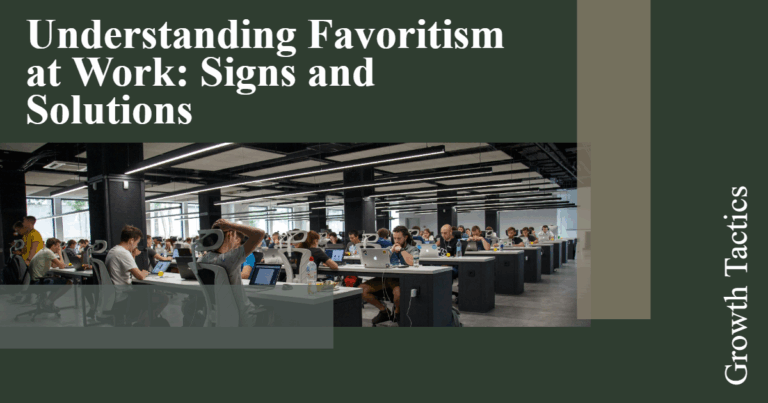 Understanding Favoritism at Work featured image